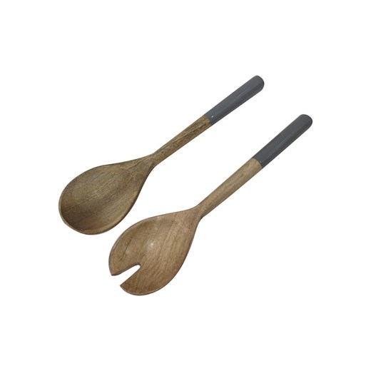 Ard&apos;time Sztućce sałatkowe &quot;Sasebo&quot; w kolorze brązowo-szarym - Ard'time onesize wyprzedaż Limango Polska