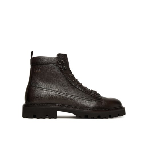 Trapery BOSS Julyo 50552581 Brązowy ze sklepu eobuwie.pl w kategorii Buty zimowe męskie - zdjęcie 186264831