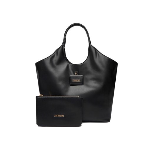 Torebka LOVE MOSCHINO JC4392PP0NKN0000 Czarny ze sklepu eobuwie.pl w kategorii Torby Shopper bag - zdjęcie 186264841