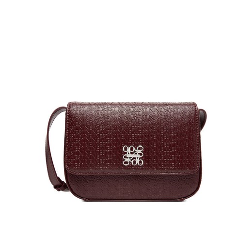 Torebka Nine West CEO-HAMPSHIRE-I-LDA8176 Bordowy ze sklepu eobuwie.pl w kategorii Listonoszki - zdjęcie 186264884