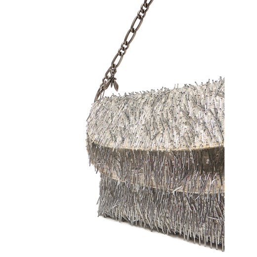 Torebka Patrizia Pepe 2B0156/A672-FG52 Srebrny Patrizia Pepe OS eobuwie.pl