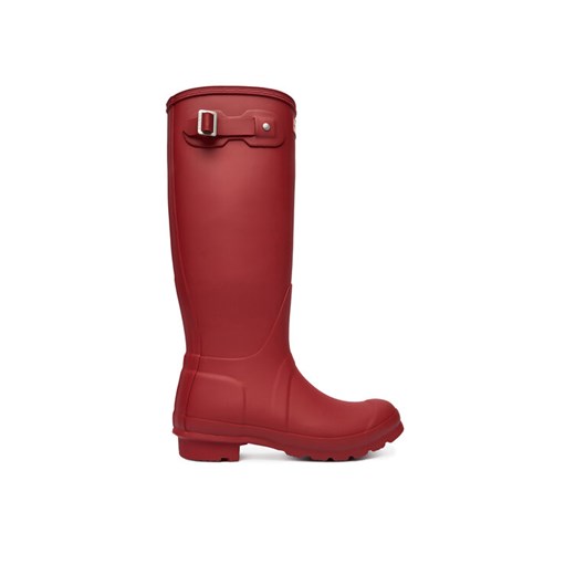 Kalosze Hunter Original Tall W23499 Czerwony ze sklepu eobuwie.pl w kategorii Kalosze damskie - zdjęcie 186264940