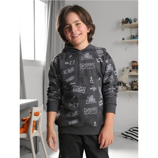 Sinsay - Bluza z kapturem - szary ze sklepu Sinsay w kategorii Bluzy chłopięce - zdjęcie 186266631