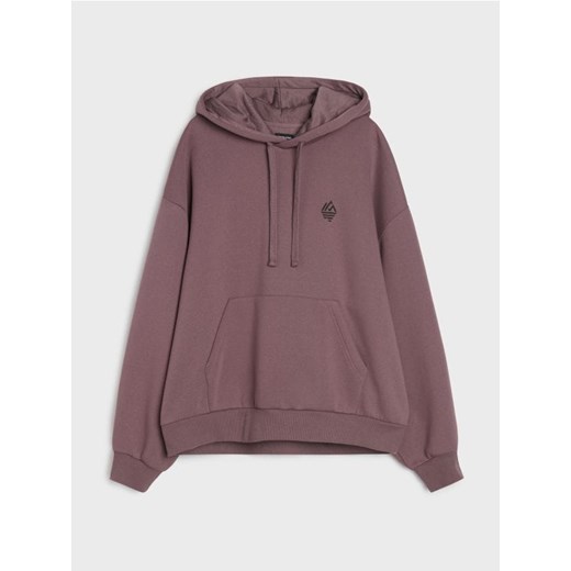 Sinsay - Bluza hoodie basic - green spruce Sinsay XL Sinsay