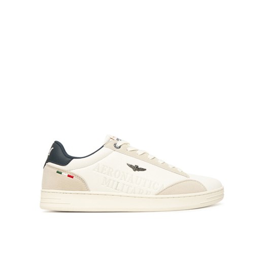 Sneakersy Aeronautica Militare 252SC0306UCT03385 Biały ze sklepu eobuwie.pl w kategorii Buty sportowe męskie - zdjęcie 186266753