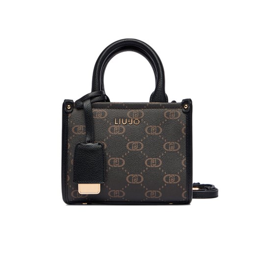Torebka Liu Jo Esc XS Tote AF5102 E0668 Czarny ze sklepu eobuwie.pl w kategorii Torebki damskie - zdjęcie 186266770