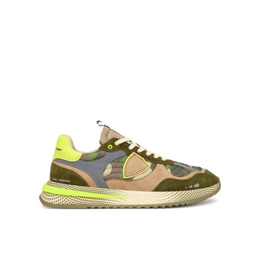Sneakersy Philippe Model A012050 OYLU CR01 Khaki ze sklepu eobuwie.pl w kategorii Buty sportowe męskie - zdjęcie 186266780