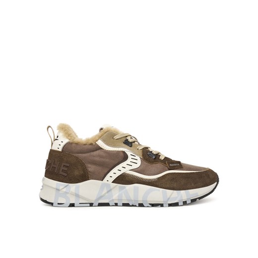 Sneakersy Voile Blanche Club 01 FUR. 2019471-02 Brązowy ze sklepu eobuwie.pl w kategorii Buty sportowe męskie - zdjęcie 186266822
