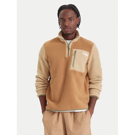 The North Face Polar Yumiori NF0A883S Beżowy Regular Fit ze sklepu MODIVO w kategorii Bluzy męskie - zdjęcie 186267364