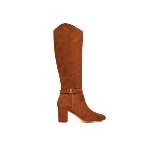 LAUREN RALPH LAUREN Kozaki Kellie 802967843002 Brązowy ze sklepu MODIVO w kategorii Kozaki damskie - zdjęcie 186267393