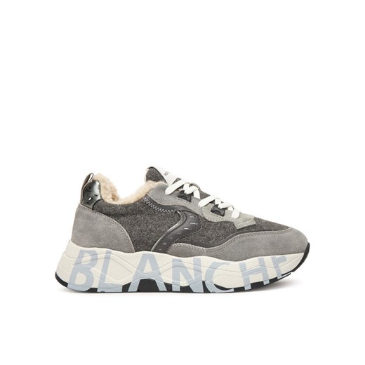 Voile Blanche Sneakersy Club105 FUR. 2019460-01 Szary ze sklepu MODIVO w kategorii Buty sportowe damskie - zdjęcie 186267402