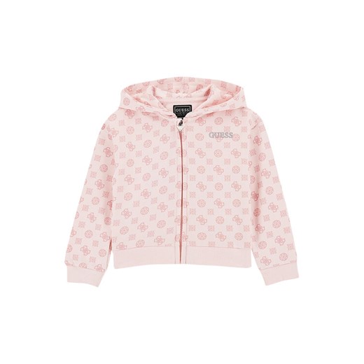 Guess Bluza K5BQ08 KAD74 Różowy Relaxed Fit ze sklepu MODIVO w kategorii Bluzy dziewczęce - zdjęcie 186267440