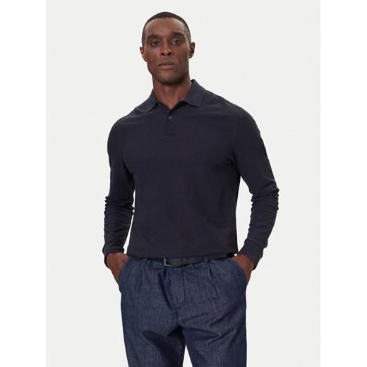 Bugatti Polo 8130-85030D Granatowy Regular Fit ze sklepu MODIVO w kategorii T-shirty męskie - zdjęcie 186267451