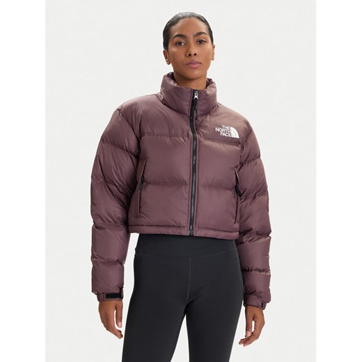 The North Face Kurtka puchowa Nuptse NF0A5GGE Fioletowy Regular Fit ze sklepu MODIVO w kategorii Kurtki damskie - zdjęcie 186267452