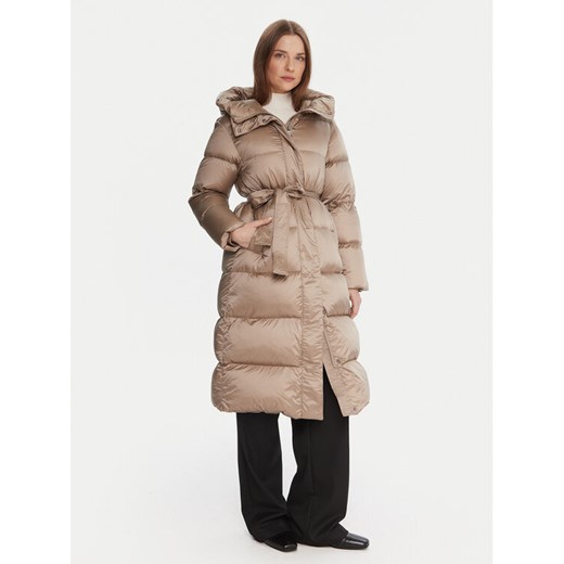 Hetregó Kurtka zimowa Karen 8P605 25WD02 Beżowy Regular Fit ze sklepu MODIVO w kategorii Kurtki damskie - zdjęcie 186267522