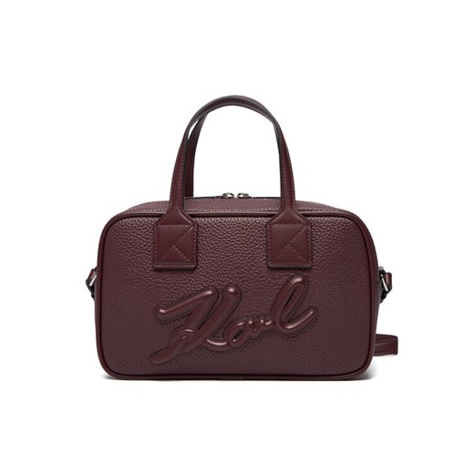 KARL LAGERFELD Torebka A4W30047 Bordowy ze sklepu MODIVO w kategorii Torebki damskie - zdjęcie 186267542