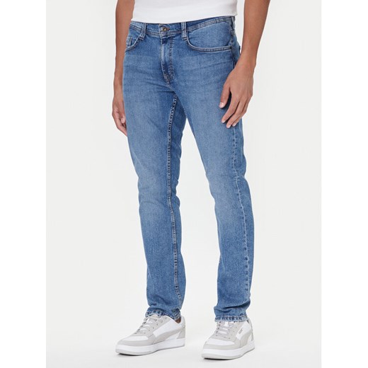 Mustang Jeansy Oregon 1016799 Niebieski Slim Fit ze sklepu MODIVO w kategorii Jeansy męskie - zdjęcie 186267593