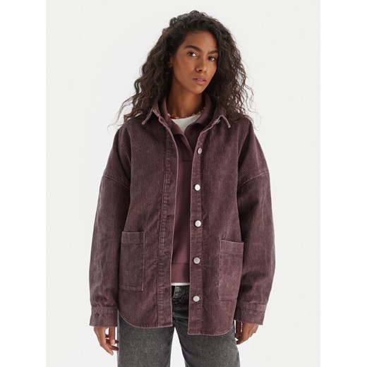 Roxy Koszula Kick Back Washed Cord ERJWT03697 Fioletowy Regular Fit ze sklepu MODIVO w kategorii Koszule damskie - zdjęcie 186267734