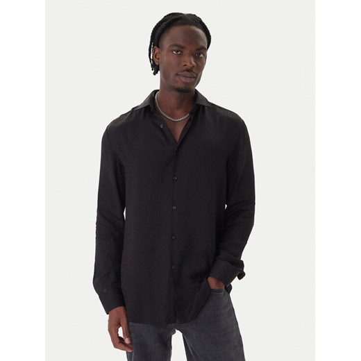 HUGO Koszula Kenno 50550513 Czarny Slim Fit ze sklepu MODIVO w kategorii Koszule męskie - zdjęcie 186267740