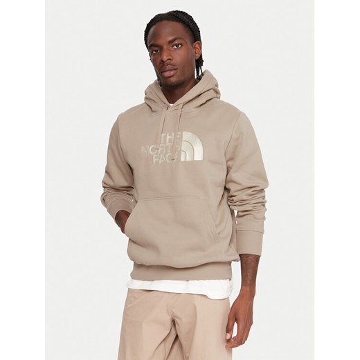 The North Face Bluza Drew Peak NF0A89EM Beżowy Regular Fit ze sklepu MODIVO w kategorii Bluzy męskie - zdjęcie 186267760