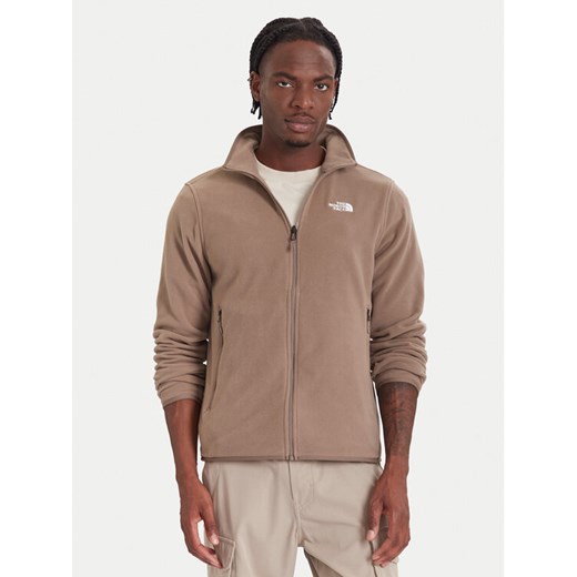 The North Face Polar Glacier NF0A8D0R Beżowy Regular Fit ze sklepu MODIVO w kategorii Bluzy męskie - zdjęcie 186267763