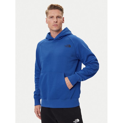 The North Face Bluza Redbox NF0A89F9 Niebieski Regular Fit ze sklepu MODIVO w kategorii Bluzy męskie - zdjęcie 186267780