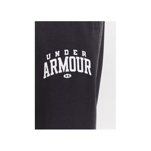 Under Armour Spodnie dresowe Ua Rival Fleece Colorblock 6003954 Czarny Loose Fit Under Armour XXL MODIVO