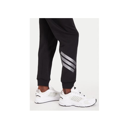adidas Spodnie dresowe Future Icons 3-Stripes JX1958 Czarny Regular Fit XXL MODIVO
