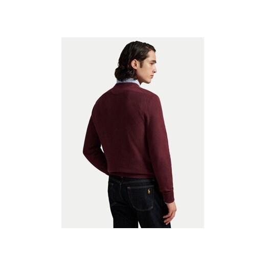 Polo Ralph Lauren Sweter 710918163520 Bordowy Regular Fit Polo Ralph Lauren XXL MODIVO