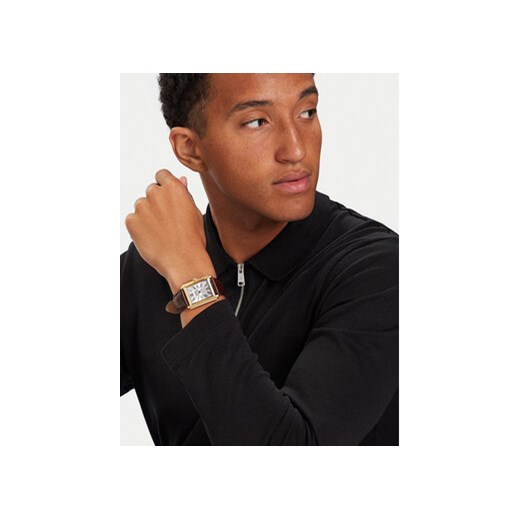 Fossil Zegarek Carraway FS6011 Brązowy Fossil OS MODIVO