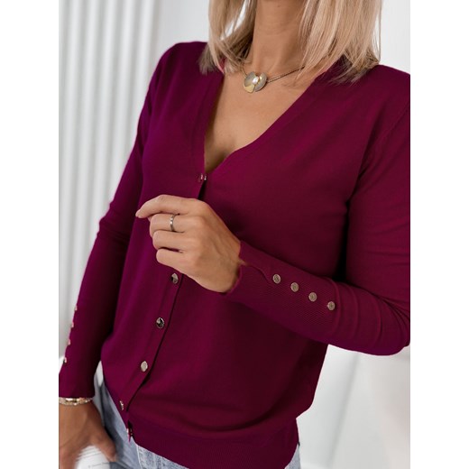 sweter tanya bordowy one size ONE SIZE UBRA