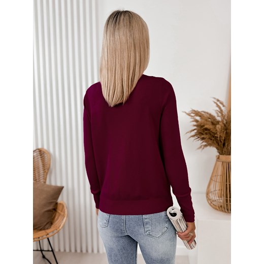sweter tanya bordowy one size ONE SIZE UBRA