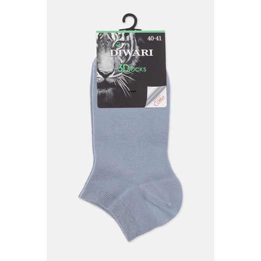 Skarpetki stopki męskie denim 3Dsocks, Kolor denim, Rozmiar 40-41, Conte ze sklepu Intymna w kategorii Skarpetki męskie - zdjęcie 186270423