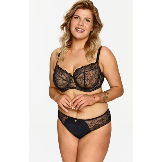Koronkowe figi damskie 2607, Kolor czarny, Rozmiar 46, Lupoline ze sklepu Intymna w kategorii Majtki damskie - zdjęcie 186270541