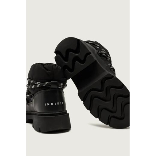 INUIKII Śniegowce BIKER PUFFER | z dodatkiem skóry Inuikii 41 Gomez Fashion Store