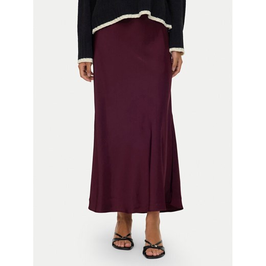 Vero Moda Spódnica midi Elena 10337459 Fioletowy Regular Fit ze sklepu MODIVO w kategorii Spódnice - zdjęcie 186272760