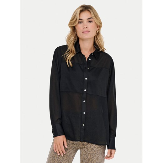ONLY Koszula Star 15360299 Czarny Regular Fit ze sklepu MODIVO w kategorii Koszule damskie - zdjęcie 186272771