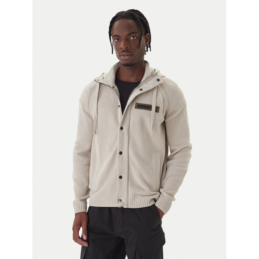 Aeronautica Militare Kurtka przejściowa 252MA1575UL00539 Beżowy Regular Fit ze sklepu MODIVO w kategorii Bluzy męskie - zdjęcie 186272774