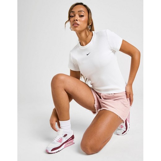 NIKE T-SHIRT W NSW RIB TGHT SS TEE ze sklepu JD Sports  w kategorii Bluzki damskie - zdjęcie 186274134