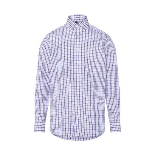 Finshley & Harding Koszula męska Mężczyźni Regular Fit Bawełna różowy w kratkę Finshley & Harding 45 vangraaf