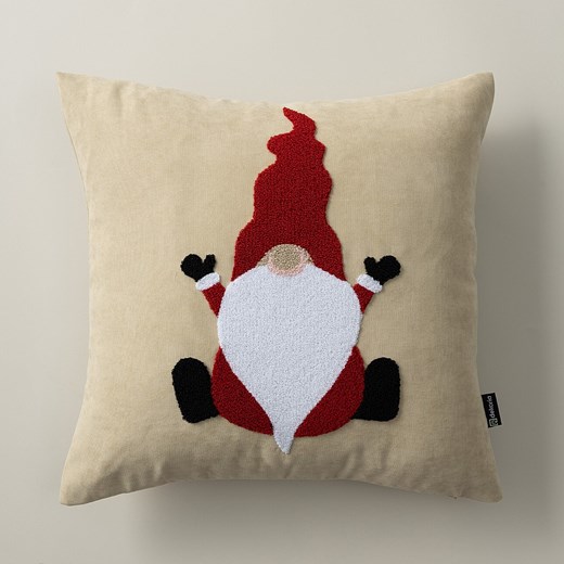 Poszewka na poduszkę Christmas Gnome  43x43 cm ze sklepu dekoria.pl w kategorii Dekoracje bożonarodzeniowe - zdjęcie 186274651
