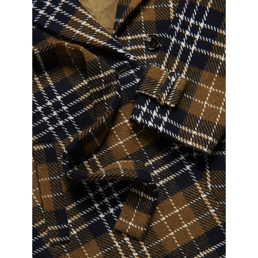 Reserved - Płaszcz z wełną - wielobarwny Reserved S Reserved