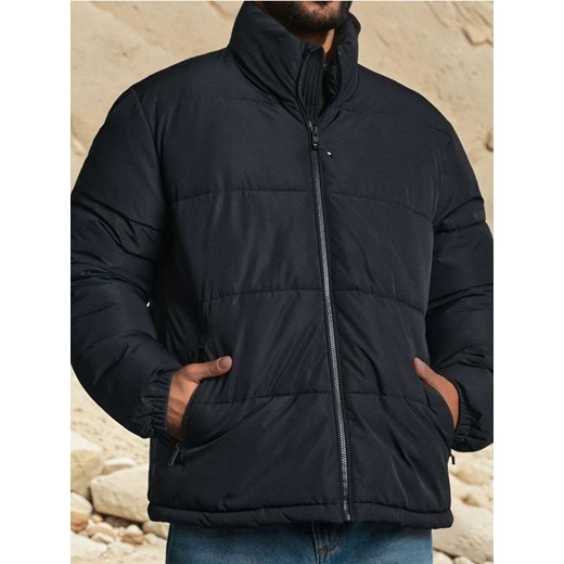 Sinsay - Kurtka puffer - czarny ze sklepu Sinsay w kategorii Kurtki męskie - zdjęcie 186277514