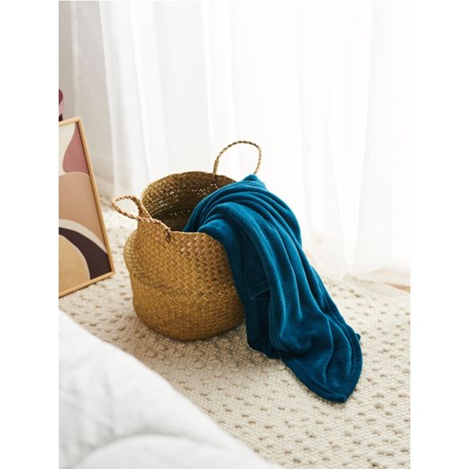 Sinsay - Koc - granatowy ze sklepu Sinsay w kategorii Koce i pledy - zdjęcie 186277540