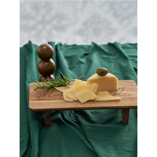 Sinsay - Taca do serwowania Holly Jolly - beżowy - id: 863GR-08X - marki Sinsay - 186277744 Sinsay - Taca do serwowania Holly Jolly - beżowy ze sklepu Sinsay w kategorii Misy i tace dekoracyjne - zdjęcie 186277744