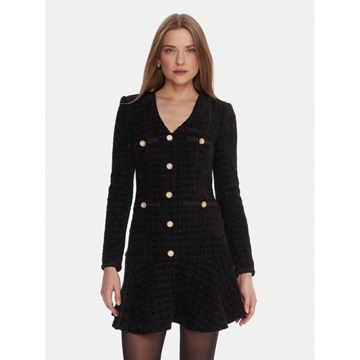 Marciano Guess Sukienka koktajlowa 5BGK36 7394A Czarny Regular Fit - id: 0000305452597 - marki Marciano Guess - 186277814 Marciano Guess Sukienka koktajlowa 5BGK36 7394A Czarny Regular Fit ze sklepu MODIVO w kategorii Sukienki - zdjęcie 186277814
