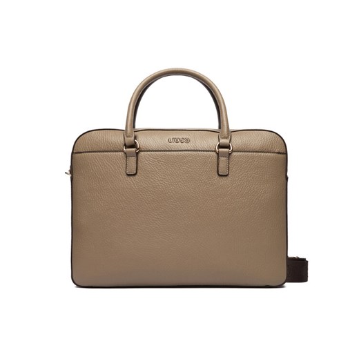 Torba na laptopa Liu Jo Ecs M Briefcase AF5320 E0027 Beżowy ze sklepu eobuwie.pl w kategorii Torby na laptopa - zdjęcie 186277841