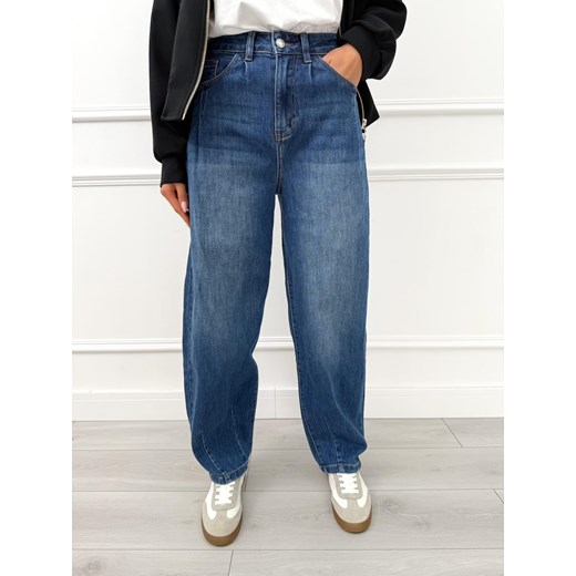 Spodnie Jeansowe o Kroju Skater ze sklepu ModnaKiecka.pl w kategorii Jeansy damskie - zdjęcie 186278074
