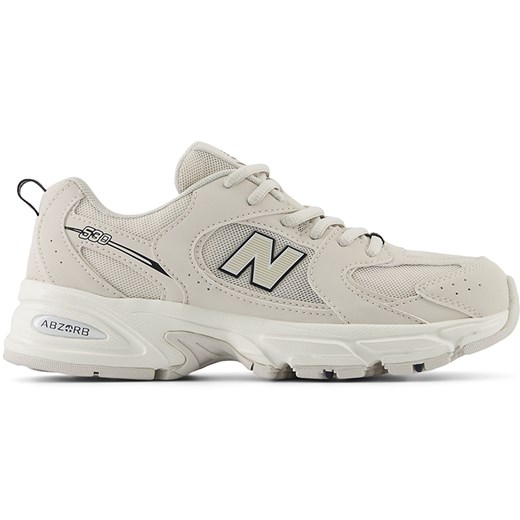 Buty dziecięce New Balance GR530SC1 – beżowe New Balance  New Balance Poland wyprzedaż