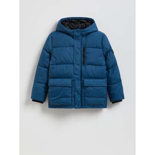 Reserved - Pikowana kurtka z ociepleniem - granatowy ze sklepu Reserved w kategorii Kurtki chłopięce - zdjęcie 186278743